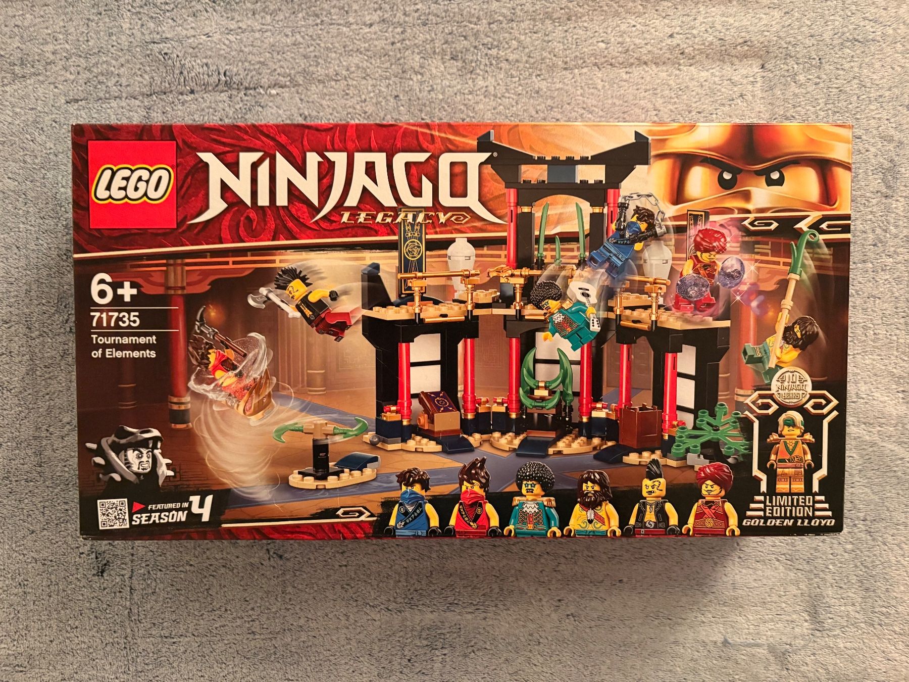 Lego Kit di costruzioni: LEGO Ninjago 71735 Turnier der Elemente – Nuovo e nell'imballaggio originale da Obfelden venduto da Samba999