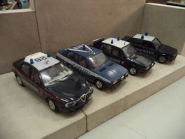 1:25 Alfa Romeo Polizei burago/ Polistil