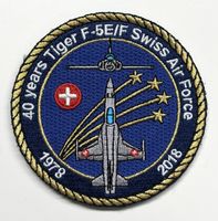 Patch Schweizer Luftwaffe F-5 Tiger Armee
