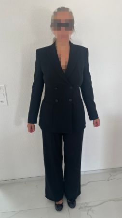 Marc Cain Blazer, schwarz, Grösse 3, EU 38