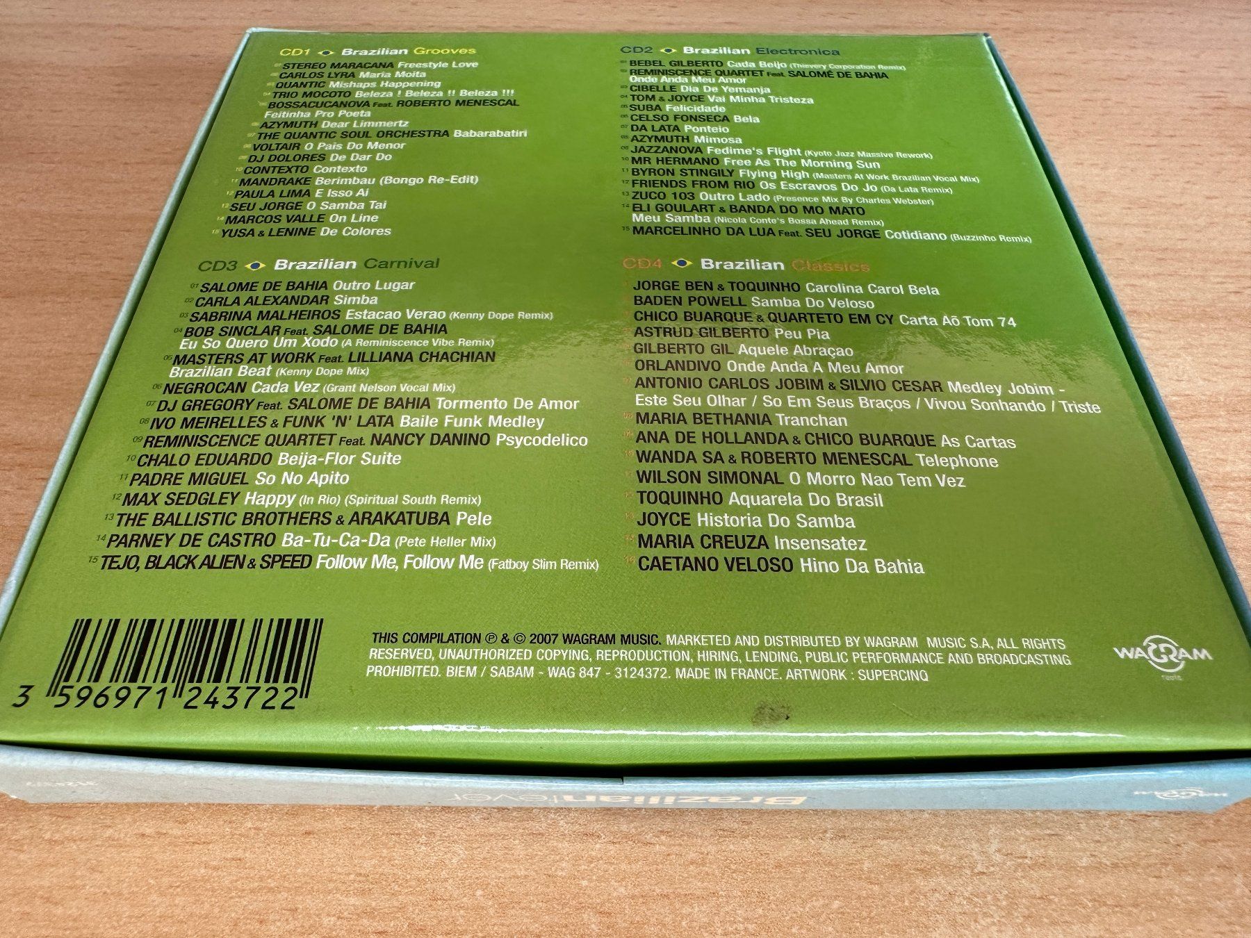 CD: Various - Brazilian Fever - 4 CD – Usato da Rikon im Tösstal venduto da Alpenmutz 1