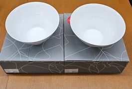 Arzberg Porzellan Schüsseln 28cm Streifen Muster 2Stk.