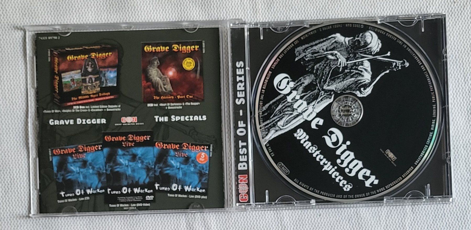 CD: Grave Digger - Masterpieces – Usato da Villars-sur-glane venduto da Epsilonhike 2