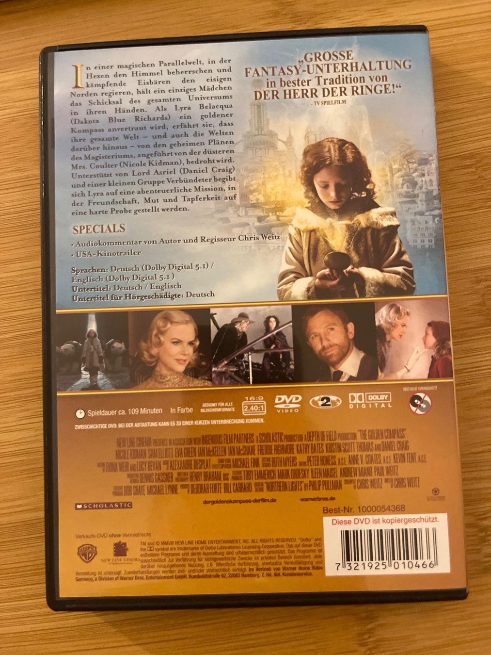 Tutti i DVDs: Der Goldene Kompass | DVD 📀 – Nuovo (secondo la descrizione) da Sierre venduto da black.box 1