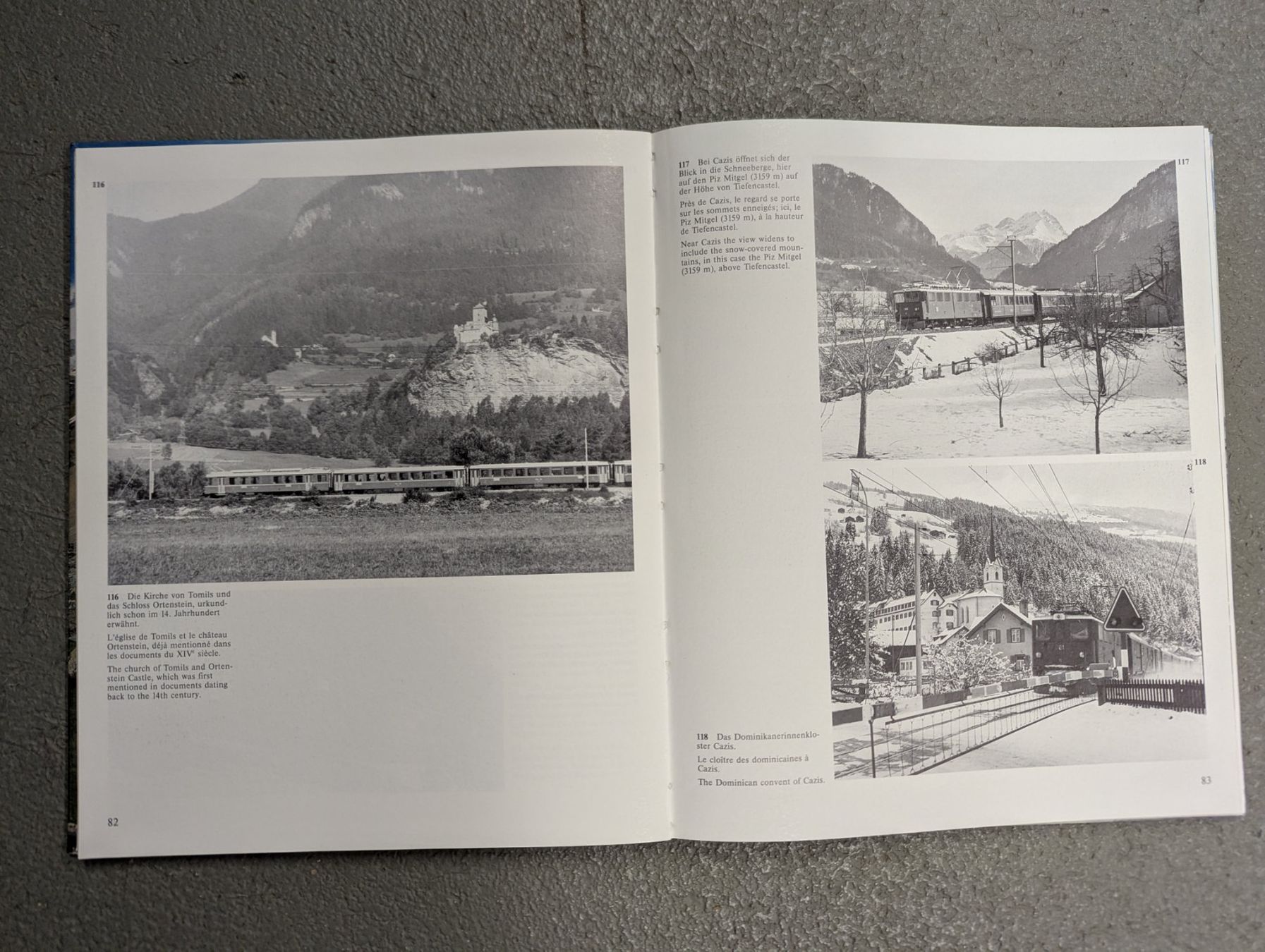 Libri: Les chemins de fer Rhétiques. – Usato da montcherand venduto da Niollu 2