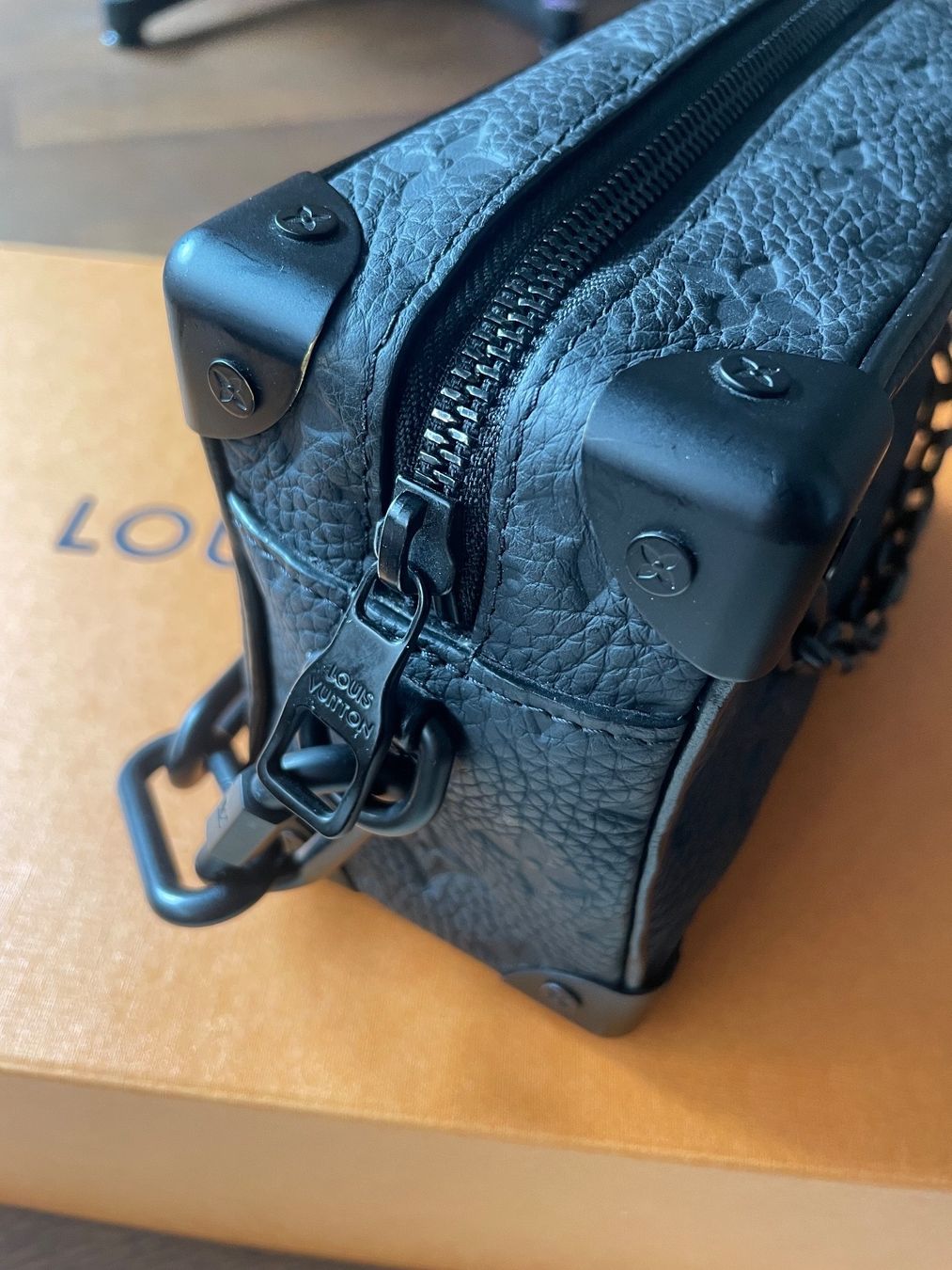 Louis Vuitton Taschen: Louis Vuitton leder mini Trunk – Neu (gemäss Beschreibung) aus Zürich von Miguel-Zurich 3