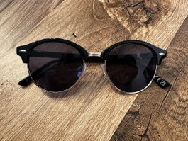 Sonnenbrille Schwarz, Gold