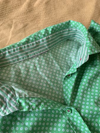 Bluse, Hemd, Damen M/L, elastisch, kurzarm
