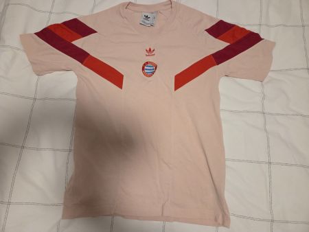 Adidas FC Bayern München T-Shirt, rosa, Grösse S