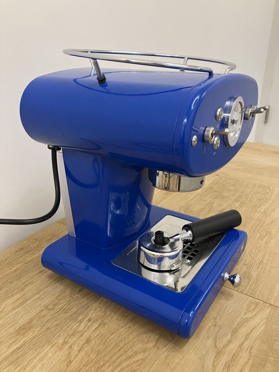 FrancisFrancis! Macchine per caffè & Macchine per espresso: Espressomaschine blau Francis-Francis Pads/Pulver – Usato da Schaffhausen venduto da Ultima0 2