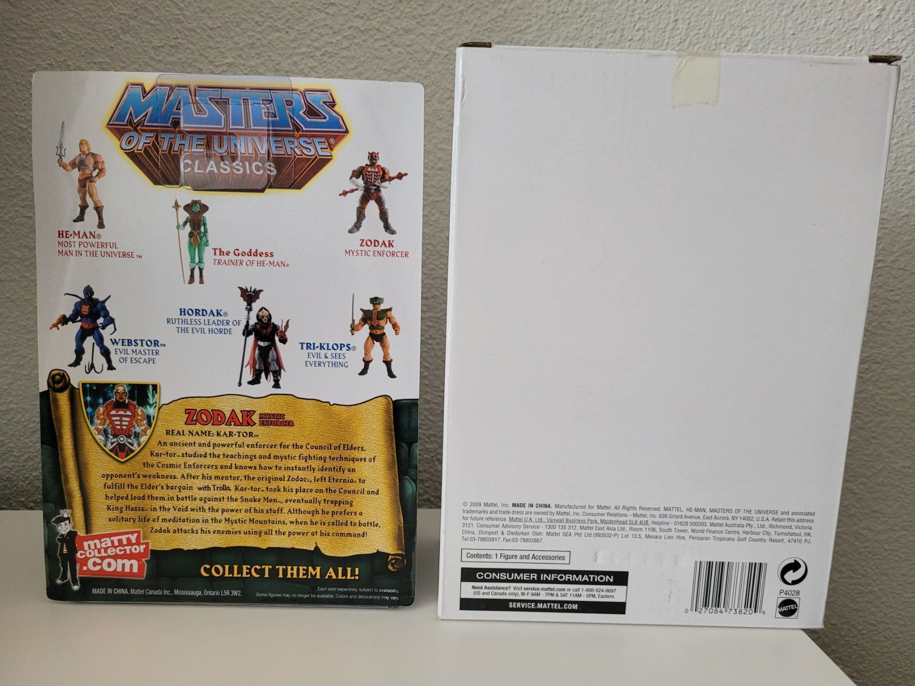 Statuette: Zodak (MOTUC) - 2009 – Nuovo e nell'imballaggio originale da Schneisingen venduto da jordan60078 1