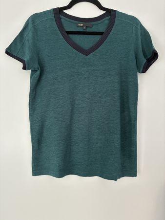 T-shirt Maje vert foncé