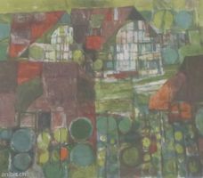 original sign. Lithografie von Hugo Wetli