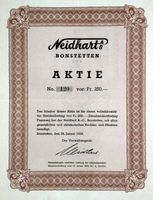 Neidhart AG, Bonstetten - 1939