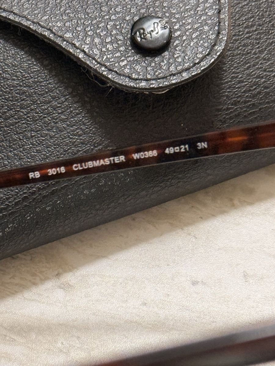 Ray-Ban Occhiali & Lenti: Ray-Ban Clubmaster Sonnenbrille – Nuovo (secondo la descrizione) da Emmenbrücke venduto da Orijana24 3