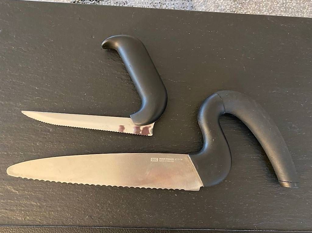 Coltelli da cucina: Rheuma Rüst- und Brotmesser – Usato da Winterthur venduto da mabinggeli