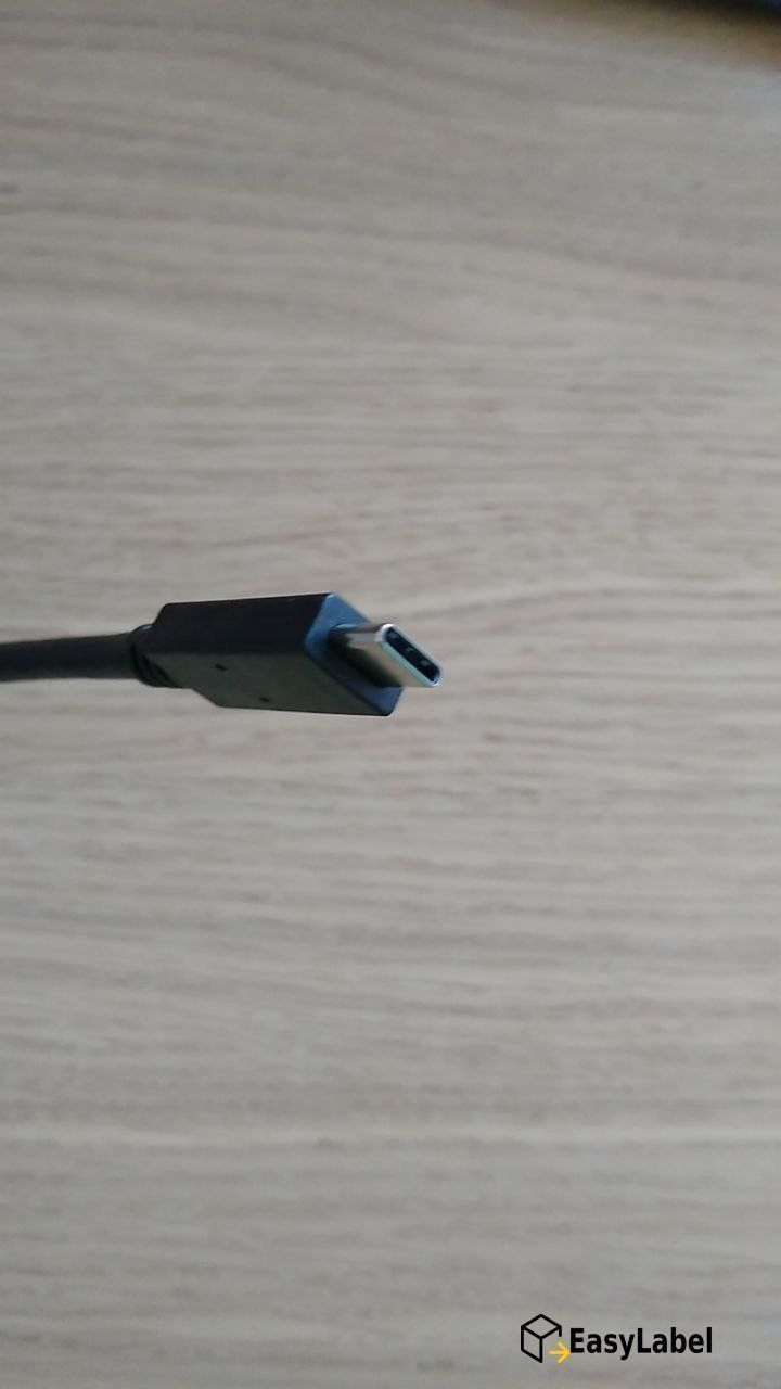 Kabel: USB-C/USB-C Cable, ca 1 m – Gebraucht aus Glattpark(Opfikon) von easylabel 1
