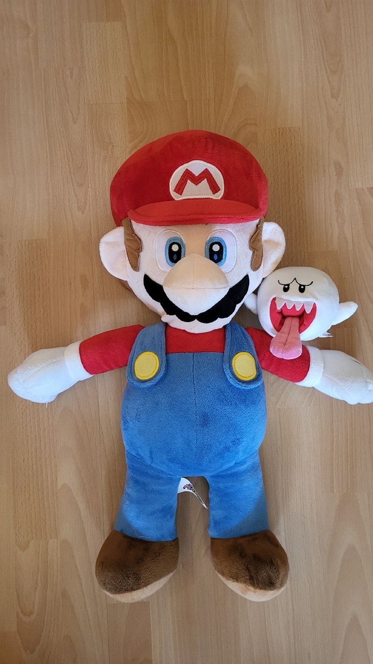 Nintendo Statuette: Super Mario & Boo / Plush – Nuovo (secondo la descrizione) da Biel/Bienne venduto da Retrohr 5