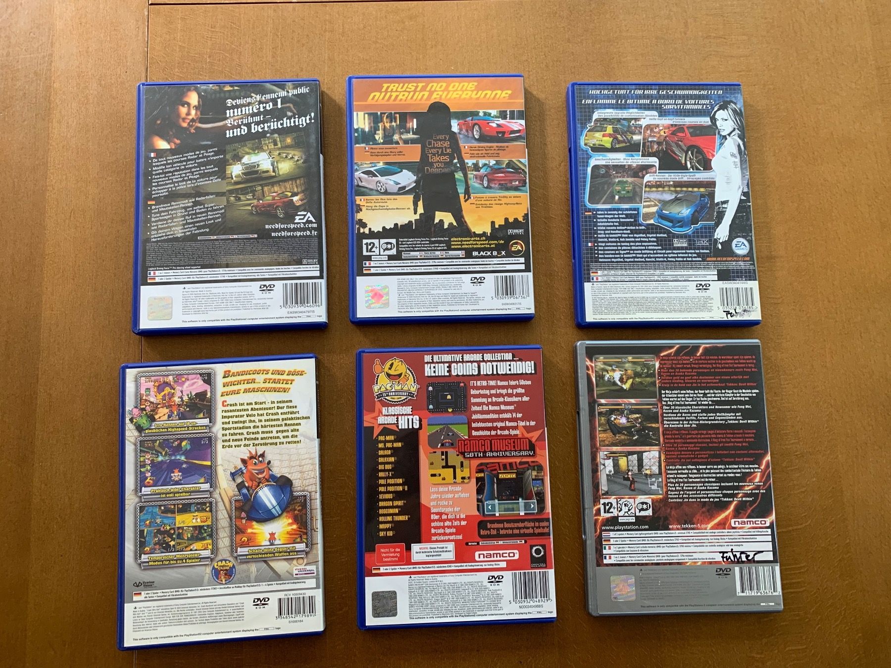 Spiele: 6 Games für Playstation 2 – Gebraucht aus Winterthur von mamba2021 1