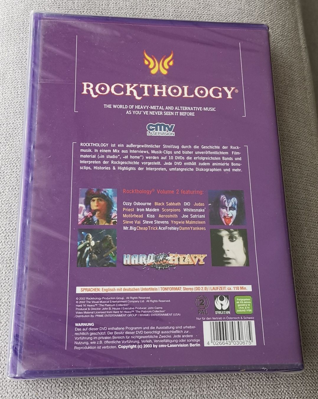 Alle DVDs: Rockthology Vol. 01 und Vol.02 - DVDs – Neu und originalverpackt aus Genève von Somethingwicked 3
