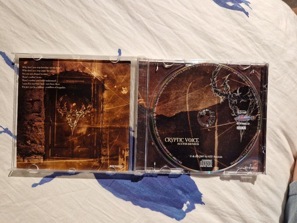 CD: Cryptic Voice – Access Denied - Vergriffen - c – Usato da Brittnau venduto da Zibu 2