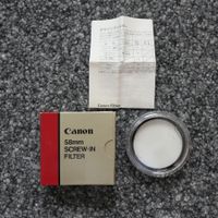 Canon UV-Filter 58mm Sammlerzustand