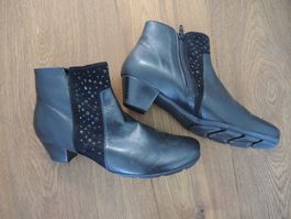 Leder Stiefelletten Gabor Damen 38
