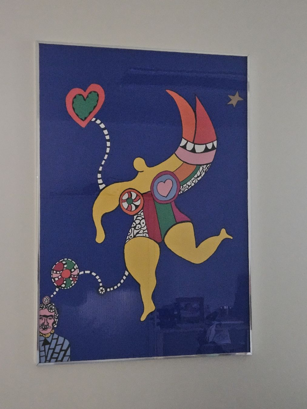 Poster & Bilder: Affiche Nicky De Saint Phalle - cadre compris – Gebraucht aus Genève von nat_f997 1