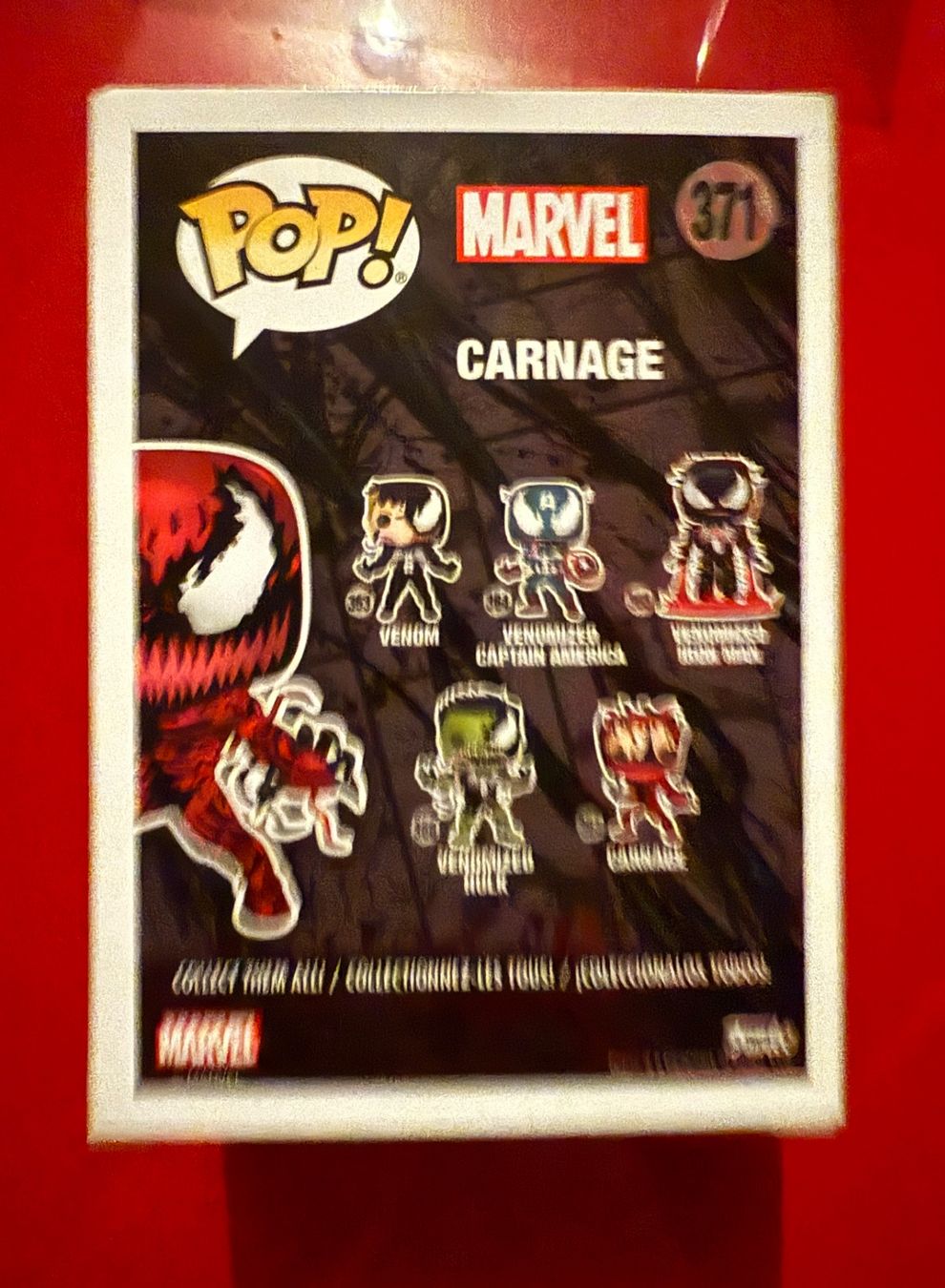 Funko Figuren: Funko Pop! Venom - Carnage - Marvel – Neu und originalverpackt aus Moudon von CollectorGeek 2