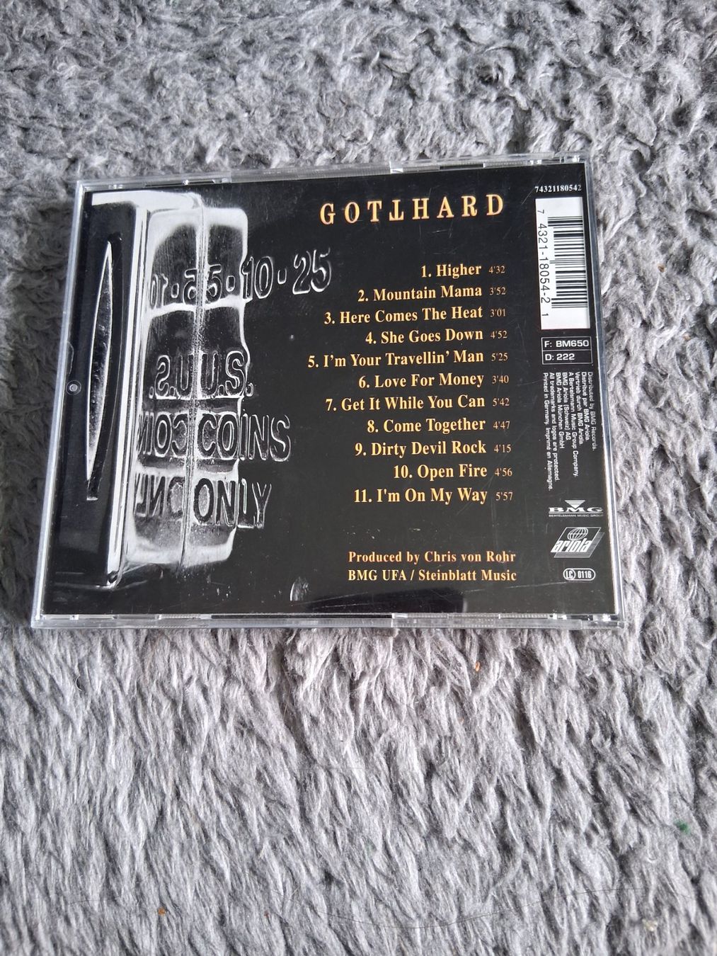CD: GOTTHARD     DIAL HARD       CD – Usato da Wetzikon ZH venduto da Ramones01 1