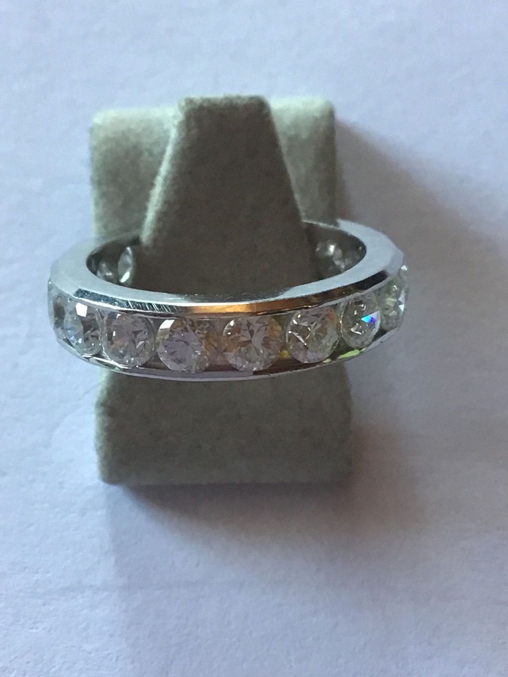 Anelli: Massiver Weissgold Alliance Ring – Usato da St. Gallen venduto da Goldlilly