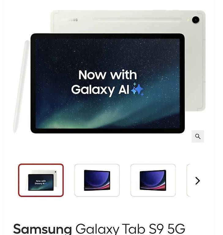Tablet PC: Galaxy Tab S9 – Gebraucht aus Chézard-St-Martin von loya25