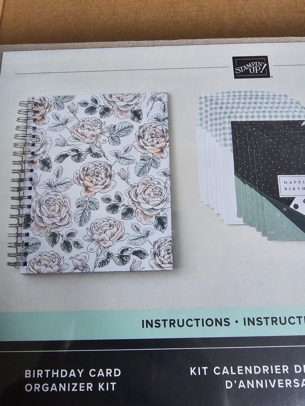 Stampin' up! Kit bricolage: Stampin' up! Set: Geburtstagsplaner mit Karten – Nuovo e nell'imballaggio originale da Wald ZH venduto da Grappe 5