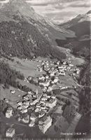 Pontresina, Flugaufnahme, gelaufen 1966
