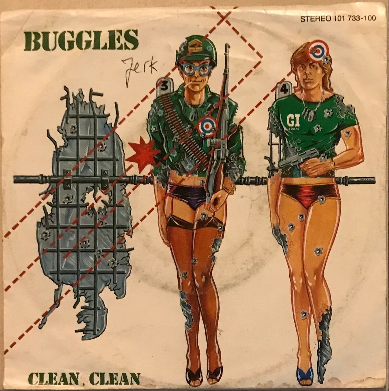 Dischi in vinile: BUGGLES - CLEAN, CLEAN – Usato da Bussigny venduto da vinyl-pas-cher