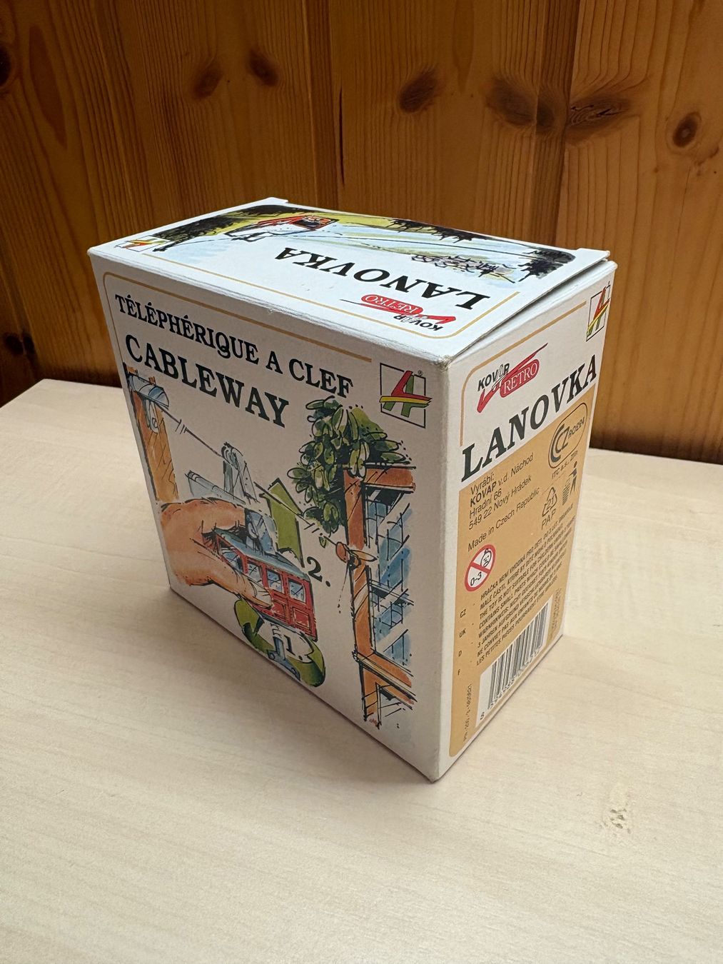 Kit di modellismo & Modellini statici: Seilbahn Kovap Retro 1927 / Blechmodell 🚠 – Nuovo (secondo la descrizione) da Rümligen venduto da Sibill 1