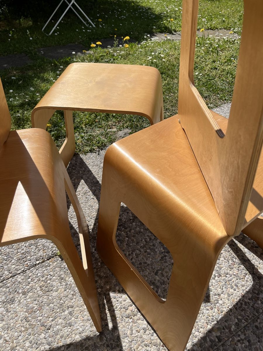 Ikea Tabourets: Ikea Vintage, 4 Benjamin Hocker – D'occasion à Zürich par mianinni 5