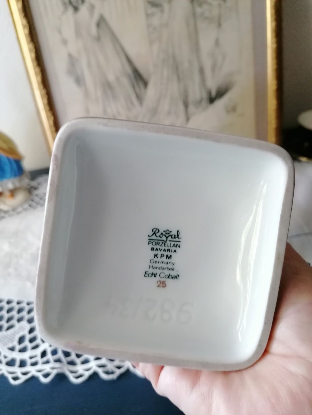KPM Vasen & Gefässe: Kobalt Krug Vase, Royal KPM – Gebraucht aus Aegerten von Jos_zem 6