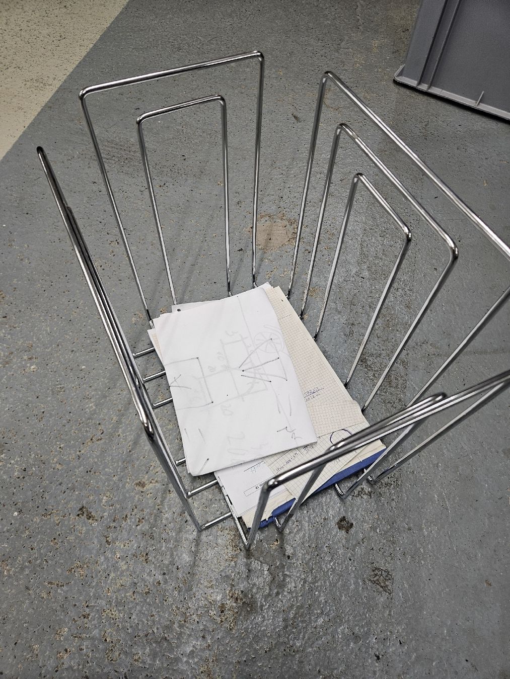 Cestini per rifiuti: Altpapiersammler – Usato da Mellingen venduto da Mech-Service 4