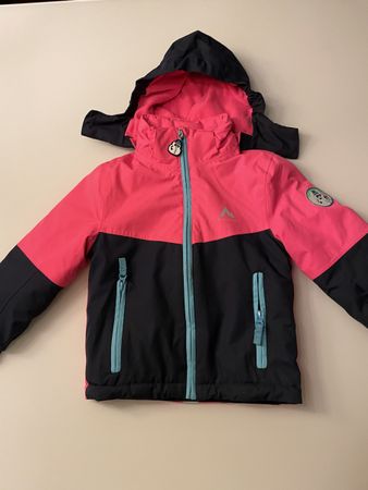 McKinley Winterjacke Mädchen, Gr. 98, Pink/Schwarz, Top! (55