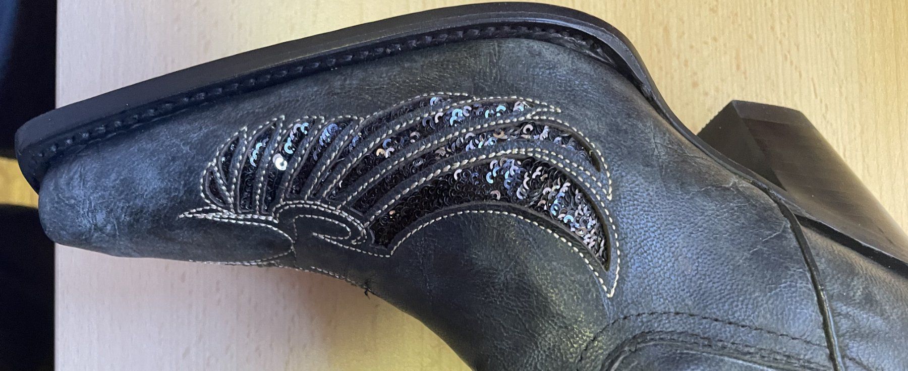 Scarpe da donna: Cowboy Stiefel, Grösse 40, neu! – Nuovo e nell'imballaggio originale da Lax venduto da grengiola 2