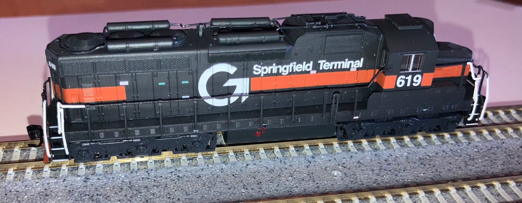 Modellini di ferrovie: (8) #54505 SD-26 Springfield Terminal #619 – Usato da Dompierre VD venduto da immorentes 1