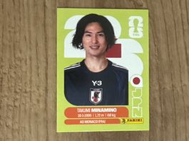 Panini FIFA WM 2026 Sticker Takumi Minamino JPN 16