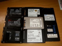 1 stück 120/128gb ssd. Getestet.