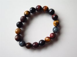 22W ARMBAND Tigerauge rund