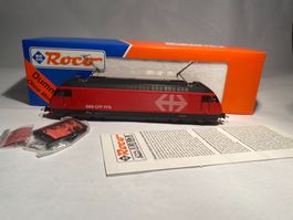 ROCO E-Lok SBB RE460 ROT EULACH Dummy ohne Motor, AC Achsen