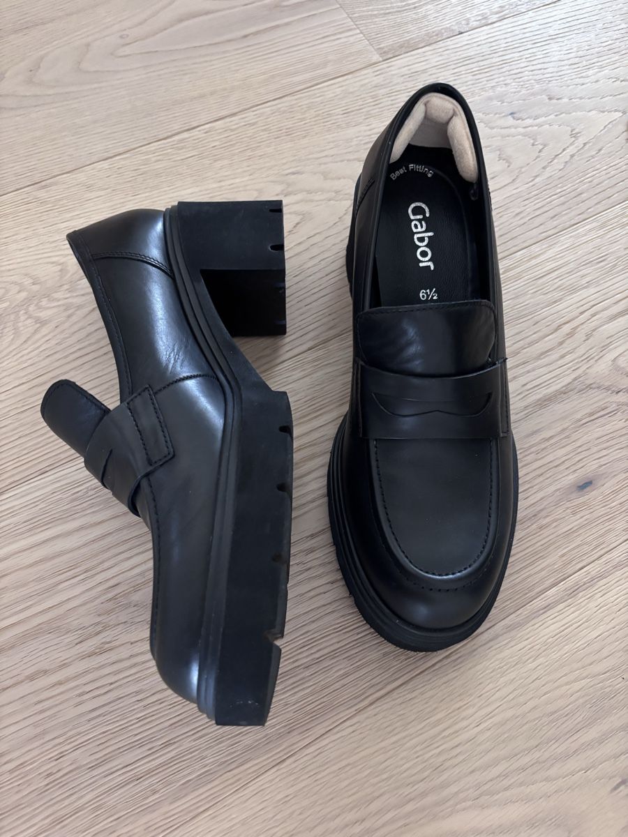 Gabor Damenschuhe: Gabor Loafers schwarz Grösse 39.5 – Gebraucht aus Dübendorf von tvoro 2