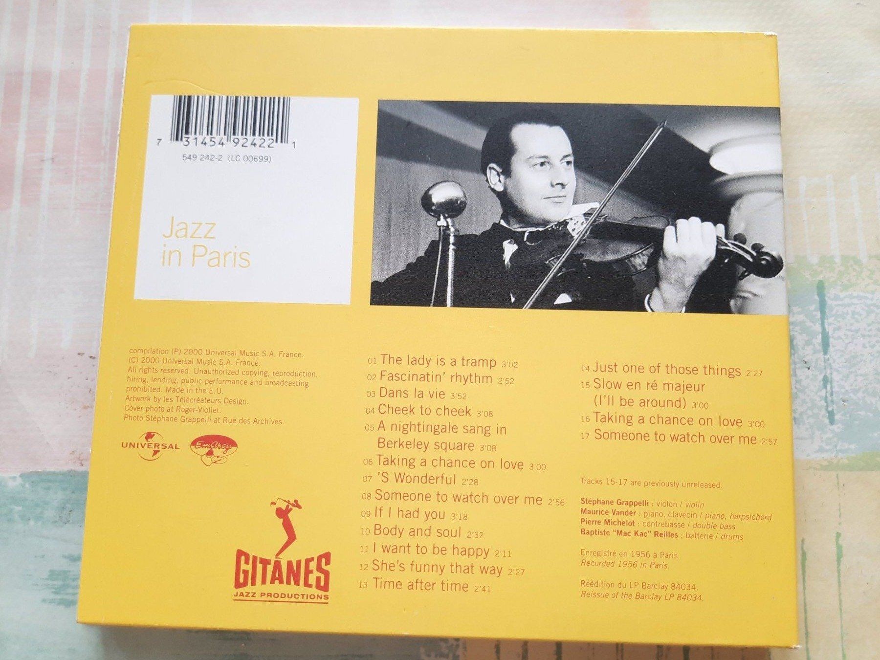 CDs: CD Stéphane Grappelli - Jazz in Paris – Gebraucht aus Pully von bro_n52j 1