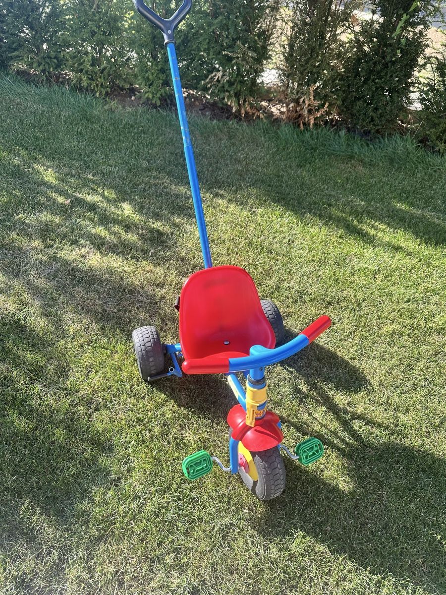 Veicoli per bambini: Dreirad mit Schiebestange bunt – Usato da Opfikon venduto da frankie4fingers 1