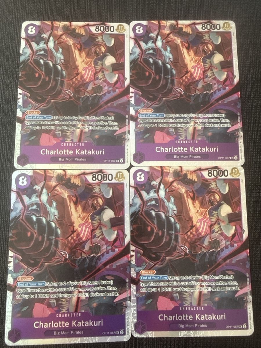 Bandai Carte collezionabili: One Piece TCG - Playset Katakuri OP11-067 – Nuovo e nell'imballaggio originale da Genève venduto da Muna.drk